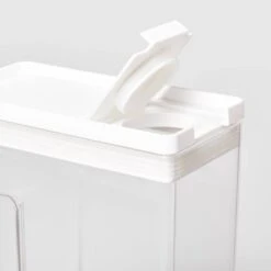 8"W X 4"D X 11.5"H Plastic Food Storage Container With Snap Lid Clear - Brightroom™ 7 8"W X 4"D X 11.5"H Plastic Food Storage Container With Snap Lid Clear - Brightroom™ -Brightroom GUEST 0dbc1501 dbc2 45d1 92cb 28d80c0b6d66