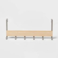 Large Over The Door Hook With Wood 6 Hooks - Brightroom™ -Brightroom GUEST 427b723e 2d59 4066 b9a9 dd53d42e3056