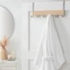 Large Over The Door Hook With Wood 6 Hooks - Brightroom™