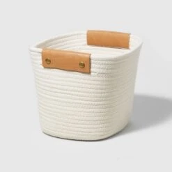 11" Decorative Coiled Rope Basket - Brightroom™ -Brightroom GUEST 7c6c159a f272 4fd9 8a4a f2bdc88b9a5f