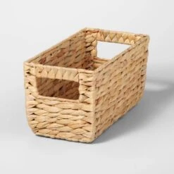 Woven Water Hyacinth Rectangular Basket - Brightroom™ -Brightroom GUEST 8a915b46 0087 4c76 9169 70f6c96183b0