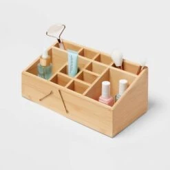10" X 5" X 4" 12 Compartment Bamboo Countertop Organizer - Brightroom™ -Brightroom GUEST 8c744fa1 c40c 4a18 88b5 85111e9829ce