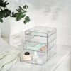 4 Drawer Stackable Countertop Organizer Clear - Brightroom™