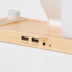 Desk Lamp With Wireless Charging And Storage Compartment (Includes LED Light Bulb) - Brightroom™ -Brightroom GUEST f6295c79 afb9 4206 9400 baa48ad6c2c3